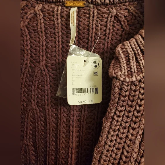 Free People Sweet Nothing Cardi/Moonscape - Picture 9 of 11